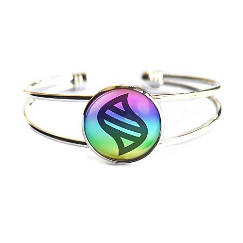 Mega Stone Bracelet, mega Stone Bangle mega Stone Jewelry mega Stone Bangle,Glass Dome Bracelet, Gift for Her Him,M258