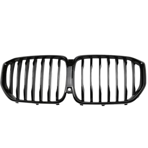 Calandre avant noire brillante BMW X5 G05 style course 1 lamelle