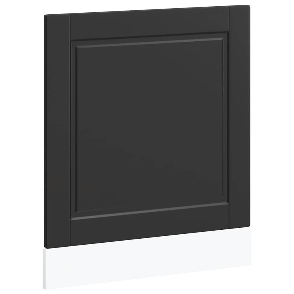Générique Geschirrspüler schwarz 60 x 1,5 x 57 cm aus Holzwerkstoff, glatte Oberfläche, feuchtigkeitsbeständig, leicht zu reinigen mit einem feuchten Tuch, zeitloses Design zum Schutz