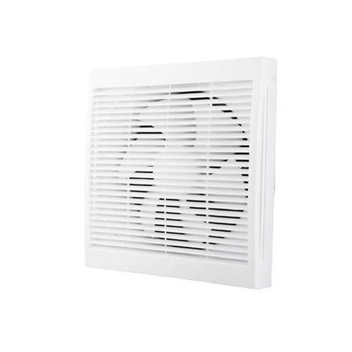 Ventilador de extracción silencioso para baño de 8 pulgadas, potente ventilador de ventilación para ventana miniatura 1