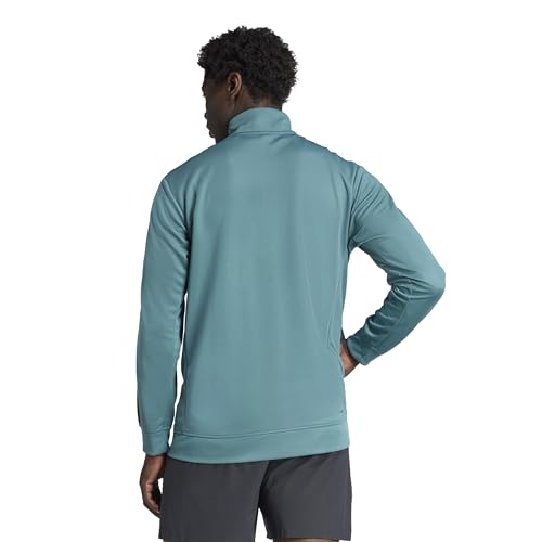 Image of adidas Men Track Top Track Tops | Tr-Es 3S T-Top | Black |