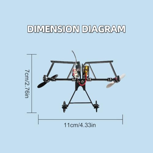 Kit de avión de papel RC duradero Generisch con motor eléctrico y control remoto seguro 2