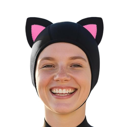 Gorro de natación de neopreno térmico para sesiones de kayak vela y surf en días fríos