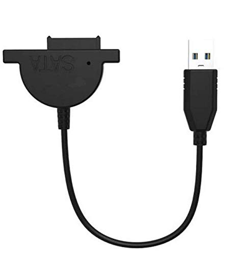 USB 3.0 to Notebook CD-ROM, SATA to USB, USB Cable, Notebook CD-ROM Adapter 7 + 6
