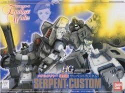 Bandai Hobby EW-04 Serpent Custom Metálico & Clear Bandai Figura de acción