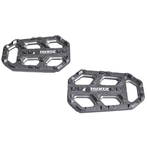 Repose-pieds larges CB500X antidérapants pour une sécurité moto accrue