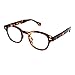 KISS Neutrale Brille MOSCOT style mod. DEPP - optischer Rahmen VINTAGE Johnny Depp Mann Frau CULT Unisex - ICONIC/Havana