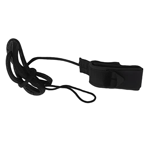 Jeanoko Corda de pé de prancha de surf, punhos ajustáveis no tornozelo prancha de remo corda de pé p