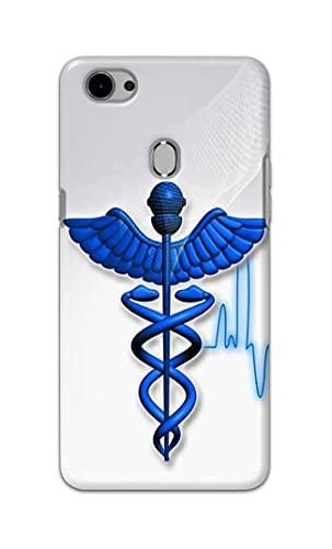 Image of Printed Hard Back Cover Case for Oppo F7 Back Cover (Medical Doctor) -1803