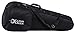 Luna Lightweight Baritone Ukulele Case - Black