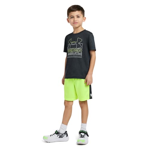 Image of Under Armour Boys' 2-piece Short Sleeve Graphic T-Shirt and Shorts Set, Lightweight & Breathable