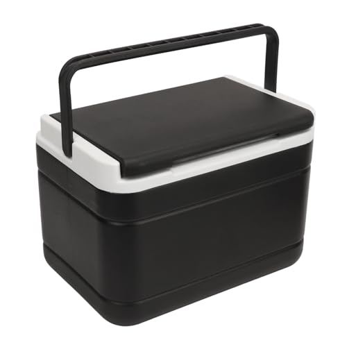 Cryfokt 6L Golf Cart Ice Cooler with Mounting Bracket Kit, Universal Insulated Lightweight Ice Chest Box Two Installation Choice, for Club Car and E‑z‑go for Camping and Golf Cart