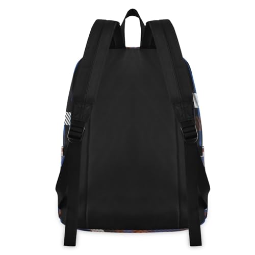 Mochilas para niños de rayas azules sin humedad para llevar libros y lonchera al colegio 5