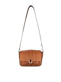 borsa in pelle hogan Caratterizzata da un'H a rilievo sulla chiusura con nappina, questa raffinata borsa flap ha una tracolla indossabile anche come manico doppiato. Realizzata in pelle martellata, è un modello versatile per un everyday look urban chic. Borsa Flap Hogan Trend donna Articolo realizzato in pelle martellata Tasca frontale seminascosta Chiusura con pattina e bottone magnetico H a rilievo con logo Hogan impresso Dimensioni: 20 x 12 x 7,5 cm Tracolla versatile Tasca interna Piedini in metallo Indicazioni di cura e mantenimento incluse Custodia in tessuto inclusa