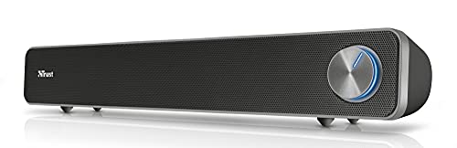 Caixa de som Trust Arys Soundbar p/PC, 22946, preto, grande