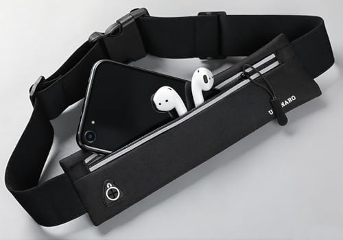 Image of U.LANARO Slim Running Belt Fanny Pack Running Phone Holder Waist Band Pouch