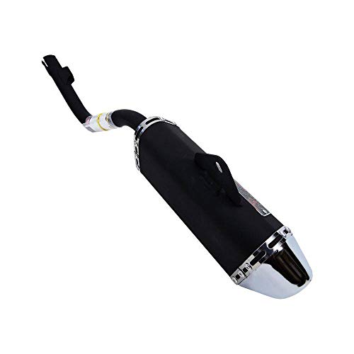 Escapamento Ponteira Bross125 / Bross150 Até 2008 Fortuna Mini Tri Preto