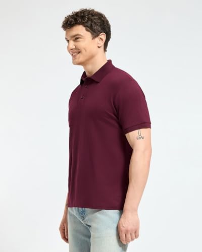 Image of Wellbi Eco-Friendly Bamboo Polo T Shirt | Mens Stylish Casual Regular Fit | Comfortable Soft | Trendy Breathable Lightweight | Quality Modern Essential Fashion