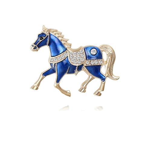 Broche de cheval au style rétro pour sublimer vos tenues quotidiennes