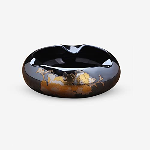 SXSGSM Cenicero hkwshop Cenicero de cerámica Cenicero Creativo Decoración de la Oficina en el hogar Adornos Cenicero de Cigarrillos fácil de Limpiar Ceniceros The New