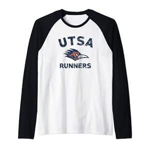 UT San Antonio UTSA Roadrunners Large Raglan Baseball Tee