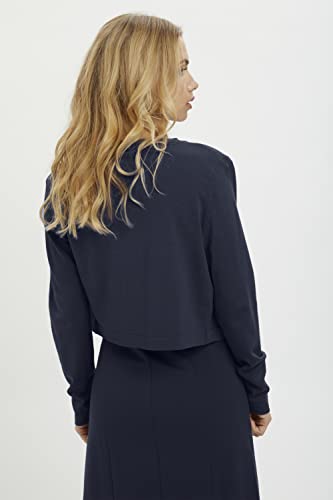 Bolero KAFFE Astrid mujer chaqueta corta torera manga larga punto ligero 6