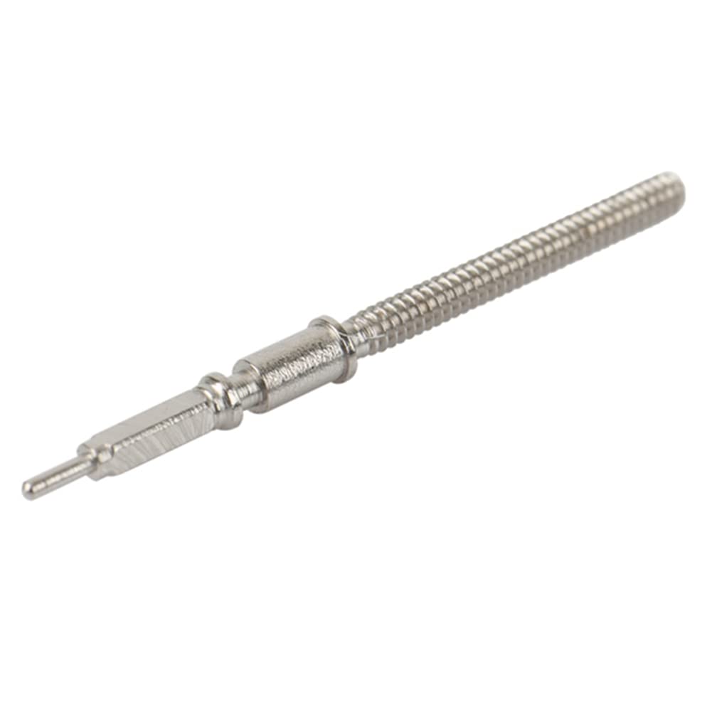 Lot de 20 tiges de Remontoir de Montre de Rechange pour ETA 2824-2 2834-2 2836-2 Outils de réparation de Mouvement de Montre, Argent(