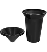 Kichvoe Wine Tasting Spittoon: Plastic Wine Spittoons Small Wine Dump Bucket Round Ice Bucket Ice...