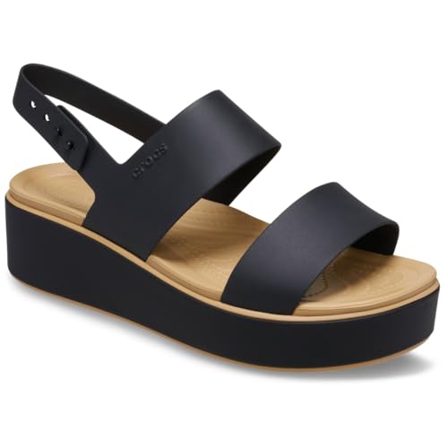 Image of Crocs Women's Brooklyn Low Wedge Sandals