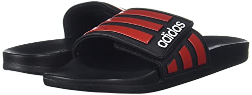 Image of Adidas Men ADILETTE COMFORT ADJ Synthetic Swim Slide FTWWHT /SCARLE /ROYBLU | GTD10