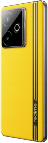Realme GT 7T Smartphone 5G 12+512 GB, Dimensity 8400-MAX Chipsatz, 7000-mAh-Titan-Akku, 6,78" 1,5K 120Hz Display, AI Travel Snap Kamera, IP69, IceSense Gelb (631002003751)