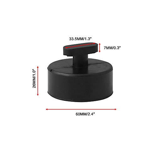 Qixin 4 Pcs Jack Pad Jacking Lift Pad, Jack Point Pad Sturdy Adapter Rubber Jack Puck, For Chevrolet Corvette C5 C6 C7 #TOP1