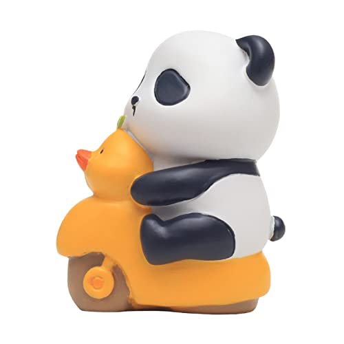 Statue de panda decoration de table salon ornement figurine yoga