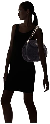 Ermanno Firenze Para Mujer. 12402035 Bolso Small Shoulder Negro (Osfa), Casual, Poliuretano - 4