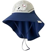 Baby Girls Wide Brim Sun Protection Hat UPF 50+,Foldable Baby Girl Boy Kids Sun Hat