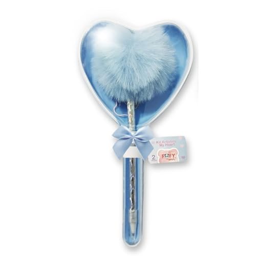Kit Artístico My Heart Caneta Pelúcia Fofy