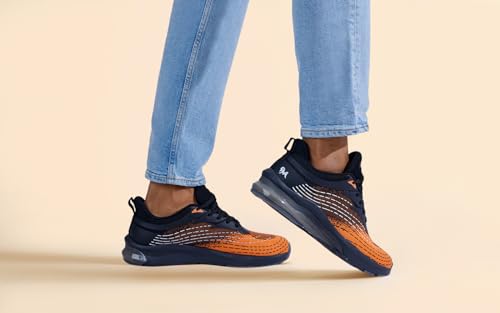 Image of Neeman's The Comfornauts Sneakers for Men | Comfortable and Flexible | Casual Shoes for Men | Durable, Stylish and Lightweight | Walking Running Shoes | EVA Sole Lace Up Sneakers