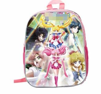 Sailor Moon Mochila Infantil, Dibujos Animados Kids Mochila, Mochila Infantil 3D, Linda Mochila para...