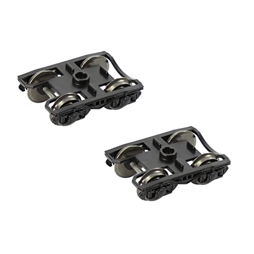 Bogie RCOO HO 1/87 roues métal HP0687 pour animer vos maquettes de gares