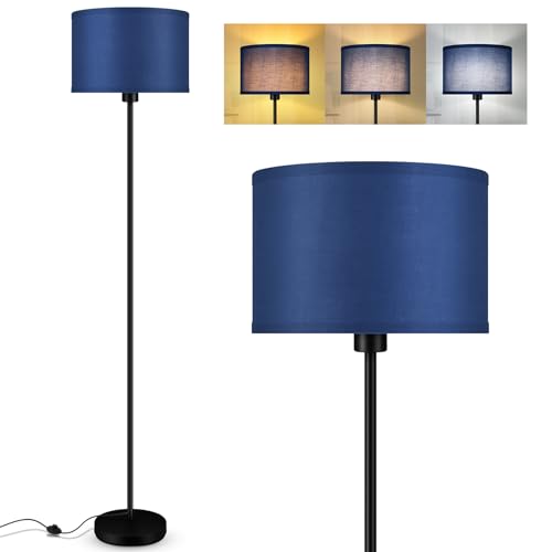 BoostArea Floor Lamp Blue, Standing Lamp, Small Floor Lamps for