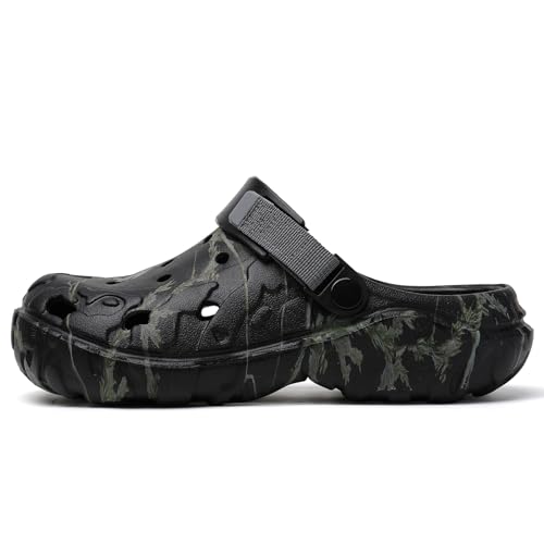 CERYTHRINA Men’s Clogs Garden Shoes: Sandals – Camo Lightweight Home Slippers - Non-Slip Athletic Walking Shoes for Teens & Adults (18–35)2
