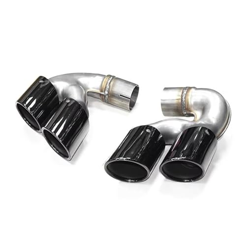 Silencieux d'échappement quatre sorties en inox pour BMW X6 G06 3.0T