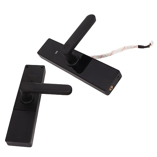 Serrure de porte intelligente à empreinte digitale et code numérique rechargeable pour maison - 7