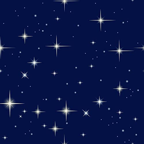 Tissu d'ameublement galaxie de 920x150 cm résistant pour rideaux