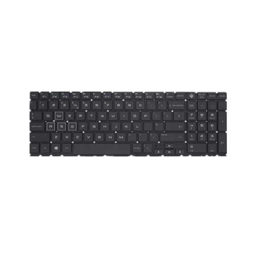 Clavier HP OMEN 15-dh0000 noir de remplacement pour ordinateur portable