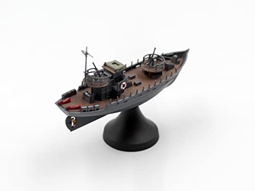 Icm S.018 - Boat Model Kfk Kriegsfischkutter, Plastic Millitary Ship Wwii German Multi-Purpose Boat - Scale 1:350 #TOP3