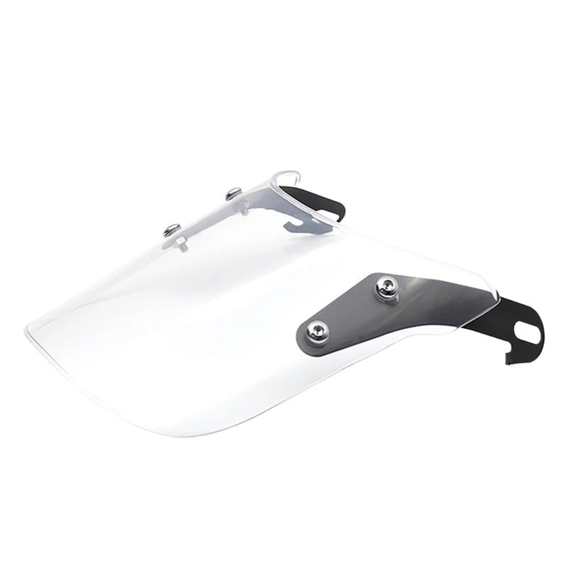 Déflecteur de sport moto universel anti-turbulence pour phare rétro 4-7 pouces