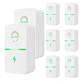 Optiwatt Electricity Saver, Suitable for Home & Commercial Use, Helps Reduce Unnecessary Power Consumption, Works with Various Electrical Appliances (8, White)