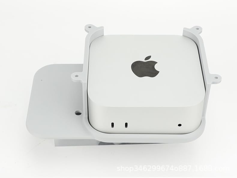 Libérez votre bureau : support mural pour Mac mini M4, gain de place et ventilation