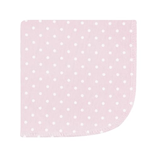 Image of Hudson Baby Unisex Baby Flannel Cotton Poly Washcloths, Vintage Blossom 12 Pack, One Size